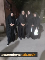 حضور خودجوش همکاران و دانشجو  معلمان پردیس فاطمه الزهرا س ساری در مراسم تشییع پیکر شهید خدمت آیت الله رئیسی  7