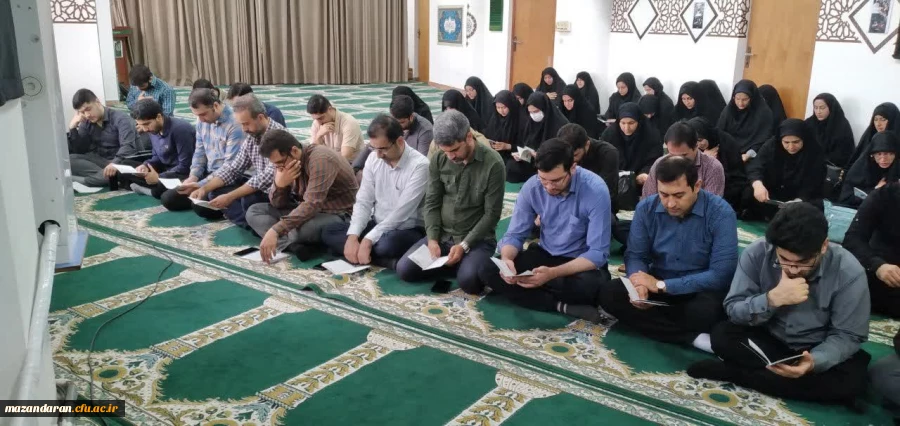 قرائت زیارت عاشورا به مناسبت مراسم  گرامی داشت شهدای خدمت  4