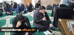 قرائت زیارت عاشورا به مناسبت مراسم  گرامی داشت شهدای خدمت  7