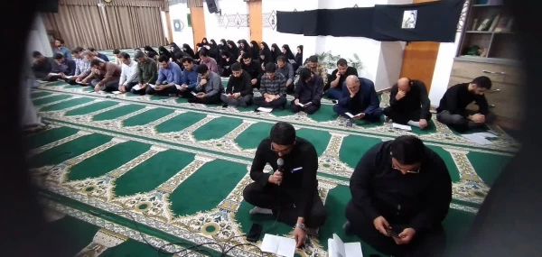 قرائت زیارت عاشورا به مناسبت مراسم  گرامی داشت شهدای خدمت  9