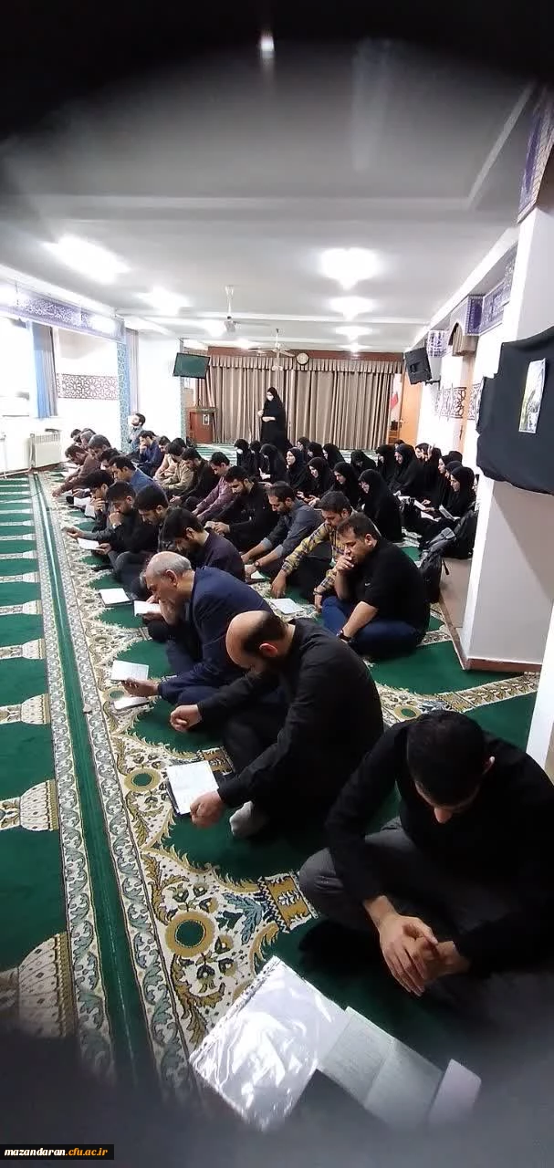 قرائت زیارت عاشورا به مناسبت مراسم  گرامی داشت شهدای خدمت  11