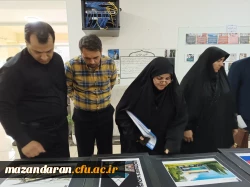 برپایی نمایشگاه آثار  نقاشی  و خوشنویسی مهارت آموزان دبیری در پردیس فاطمه الزهرا س ساری  6