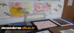 برپایی نمایشگاه آثار  نقاشی  و خوشنویسی مهارت آموزان دبیری در پردیس فاطمه الزهرا س ساری  5