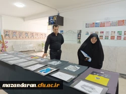 برپایی نمایشگاه آثار  نقاشی  و خوشنویسی مهارت آموزان دبیری در پردیس فاطمه الزهرا س ساری  7