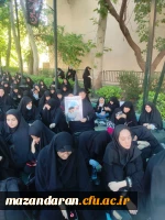 حضور خودجوش همکاران و دانشجو  معلمان پردیس فاطمه الزهرا س ساری در مراسم تشییع پیکر شهید خدمت آیت الله رئیسی  10