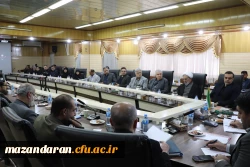 جلسه هیات امنای دانشگاه فرهنگیان مازندران  4