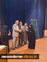 استاد برجسته نوشهری صاحب تندیس معلم ماندگار گشت  2