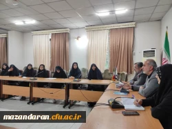 نشست صمیمی مدیریت دانشگاه فرهنگیان استان مازندران با دانشجویان 2