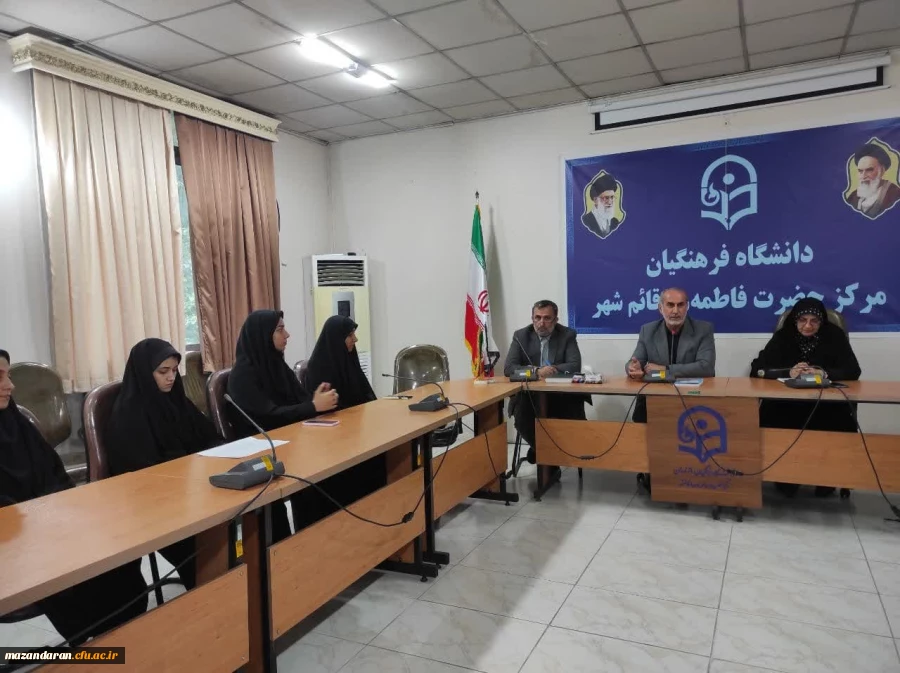 نشست صمیمی مدیریت دانشگاه فرهنگیان استان مازندران با دانشجویان 4