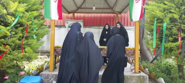 مراسم یادبود شهدای خدمت 7