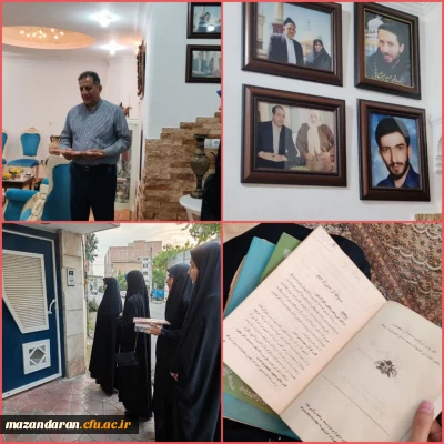 اهدای سنگ حرم حضرت معصومه س به دانشجو معلمان 