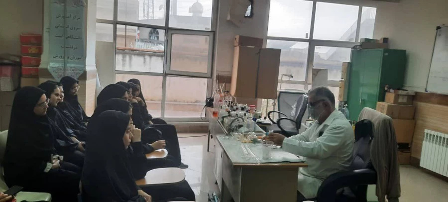 بازدید از پژوهشسرای جابربن حیان شهرستان قائمشهر  3