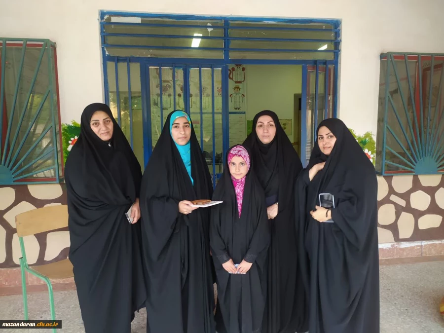 اردوی جهادی دانشجو معلمان بسیجی پردیس فاطمه الزهرا س ساری در جالو 3