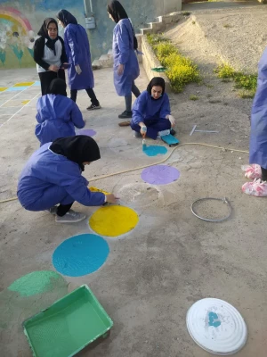 اردوی جهادی دانشجو معلمان بسیجی پردیس فاطمه الزهرا س ساری در جالو 4