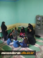 اردوی جهادی دانشجو معلمان بسیجی پردیس فاطمه الزهرا س ساری در جالو 6