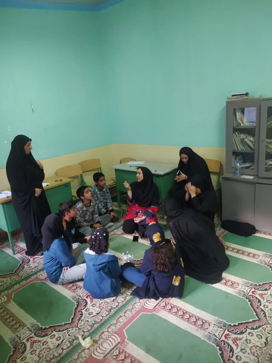 اردوی جهادی دانشجو معلمان بسیجی پردیس فاطمه الزهرا س ساری در جالو 6