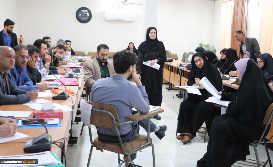 دوره آموزشی ارزیابان حرفه ای دانشگاه فرهنگیان استان مازندران 18