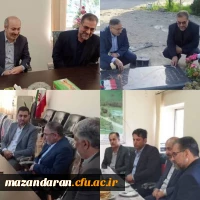 حضور مقام عالی وزارت آموزش و پرورش و معاونت برنامه ریزی و توسعه منابع دانشگاه فرهنگیان در دانشگاه فرهنگیان غرب استان مازندران 2