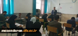 برگزاری آزمون مهارت آموزان دبیری ماده ۲۸ در پردیس خواهران ساری  3