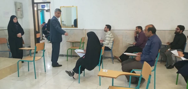 برگزاری آزمون مهارت آموزان دبیری ماده ۲۸ در پردیس خواهران ساری  4