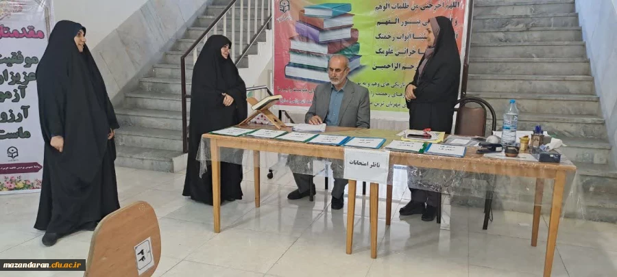 برگزاری آزمون مهارت آموزان دبیری ماده ۲۸ در پردیس خواهران ساری  6