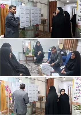 بازدید رحمان کرامتی رییس اداره ارزیابی عملکرد دانشگاه فرهنگیان مازندران از حوزه سرپرستی پردیس خواهران ساری  5