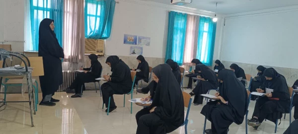 برگزاری آزمون پایان نیمسال دوم سال تحصیلی ۱۴۰۳_۱۴۰۲ پردیس فاطمه الزهرا س ساری  4