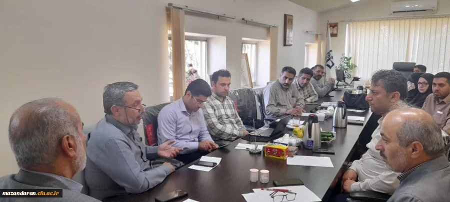 جلسه شورای اداری دانشگاه فرهنگیان مازندران 3