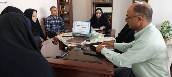  جلسه ستاد برگزاری امتحانات پایان ترم دوم سال تحصیلی ۱۴۰۳-۱۴۰۲  2