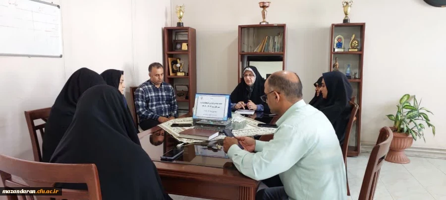  جلسه ستاد برگزاری امتحانات پایان ترم دوم سال تحصیلی ۱۴۰۳-۱۴۰۲  3