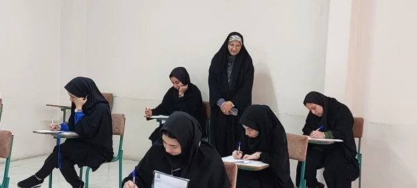 گزارش تصویری از شروع امتحانات پایان ترم نیم سال دوم تحصیلی ۱۴۰۳-۱۴۰۲  2