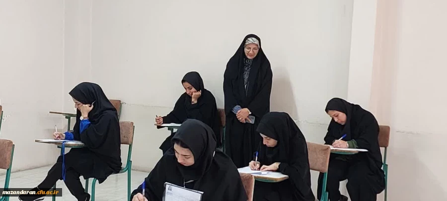 گزارش تصویری از شروع امتحانات پایان ترم نیم سال دوم تحصیلی ۱۴۰۳-۱۴۰۲  2