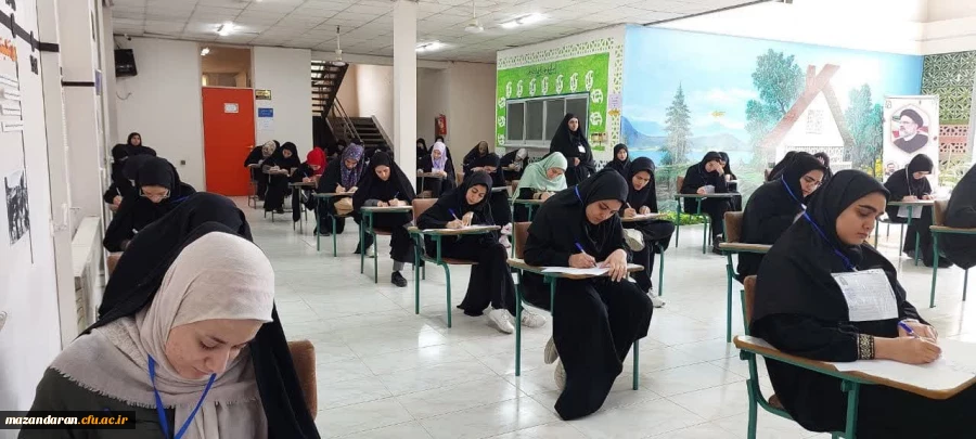 گزارش تصویری از شروع امتحانات پایان ترم نیم سال دوم تحصیلی ۱۴۰۳-۱۴۰۲  5
