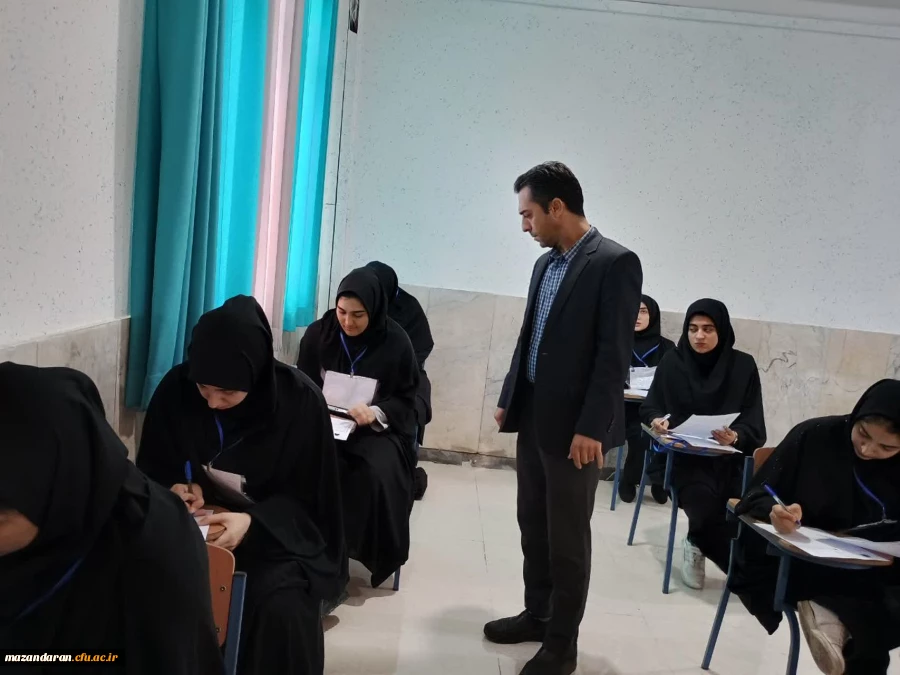 برگزاری امتحانات پایان ترم نیمسال دوم سال تحصیلی ۱۴۰۳_۱۴۰۲ در پردیس فاطمه الزهرا س ساری  5