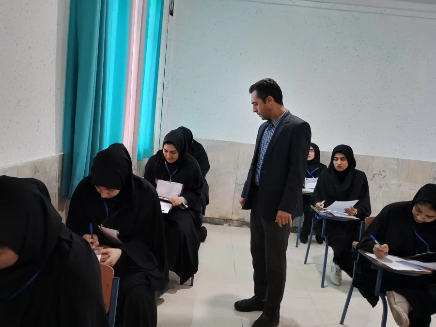 برگزاری امتحانات پایان ترم نیمسال دوم سال تحصیلی ۱۴۰۳_۱۴۰۲ در پردیس فاطمه الزهرا س ساری  5