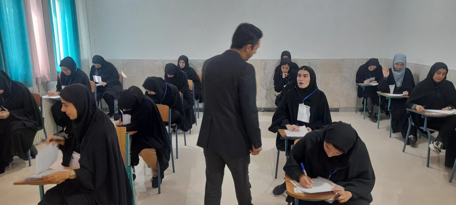 برگزاری امتحانات پایان ترم نیمسال دوم سال تحصیلی ۱۴۰۳_۱۴۰۲ در پردیس فاطمه الزهرا س ساری  6