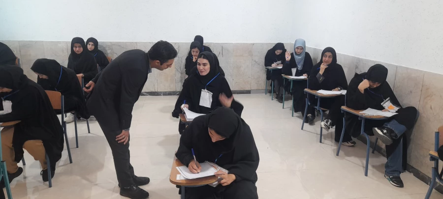 برگزاری امتحانات پایان ترم نیمسال دوم سال تحصیلی ۱۴۰۳_۱۴۰۲ در پردیس فاطمه الزهرا س ساری  7