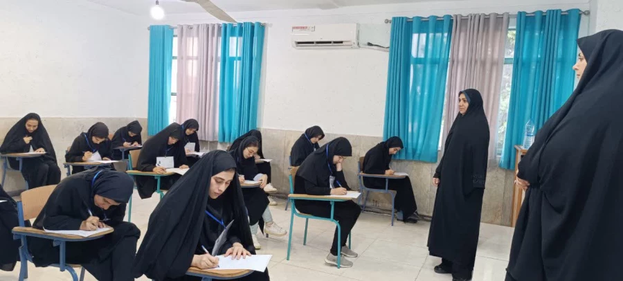 برگزاری امتحانات پایان ترم نیمسال دوم سال تحصیلی ۱۴۰۳_۱۴۰۲ در پردیس فاطمه الزهرا س ساری  9