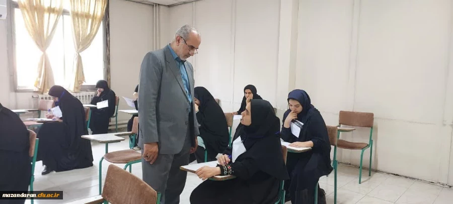 بازدید سرزده لطف الله مهدوی ریاست دانشگاه فرهنگیان استان مازندران 4