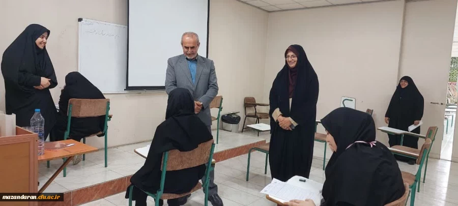 بازدید سرزده لطف الله مهدوی ریاست دانشگاه فرهنگیان استان مازندران 5