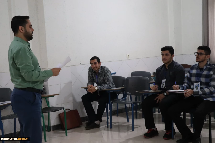 آلبوم تصویری روز سوم فرآیند ارزیابی تکمیلی داوطلبان ورود به خدمت دانشگاه فرهنگیان مازندران 4