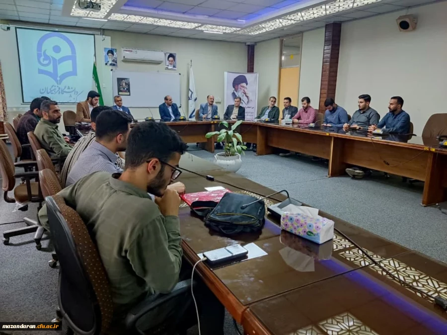 مراسم تودیع و معارفه فرمانده بسیج دانشجویی 2