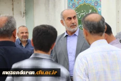 بازدید ریاست دانشگاه فرهنگیان مازندران از فرآیند ارزیابی تکمیلی داوطلبان متعهد خدمت دانشگاه فرهگیان 2