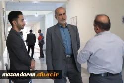 بازدید ریاست دانشگاه فرهنگیان مازندران از فرآیند ارزیابی تکمیلی داوطلبان متعهد خدمت دانشگاه فرهگیان 9
