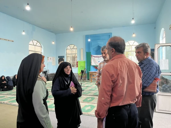 بازدید لطف الله مهدوی ریاست دانشگاه فرهنگیان مازندران از حوزه ارزیابی پردیس فاطمه الزهرا س ساری   2