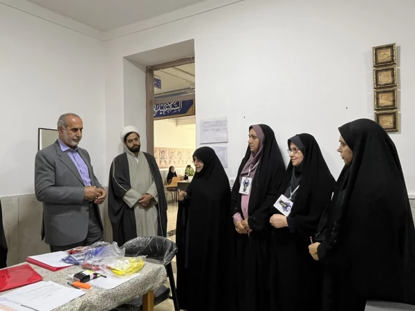 بازدید لطف الله مهدوی ریاست دانشگاه فرهنگیان مازندران از حوزه ارزیابی پردیس فاطمه الزهرا س ساری   7