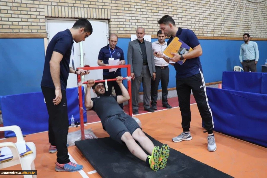 آلبوم تصویری روز اول ارزیابی عملی رشته تربیت بدنی ( برادران ) داوطلبان ورود به خدمت دانشگاه فرهنگیان مازندران  3