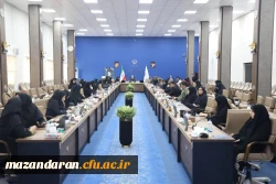 تجلیل از هشت بانوی برتر تاثیرگذار مازندرانی / ریاست پردیس فاطمه الزهرا (س) ساری تجلیل شد 3