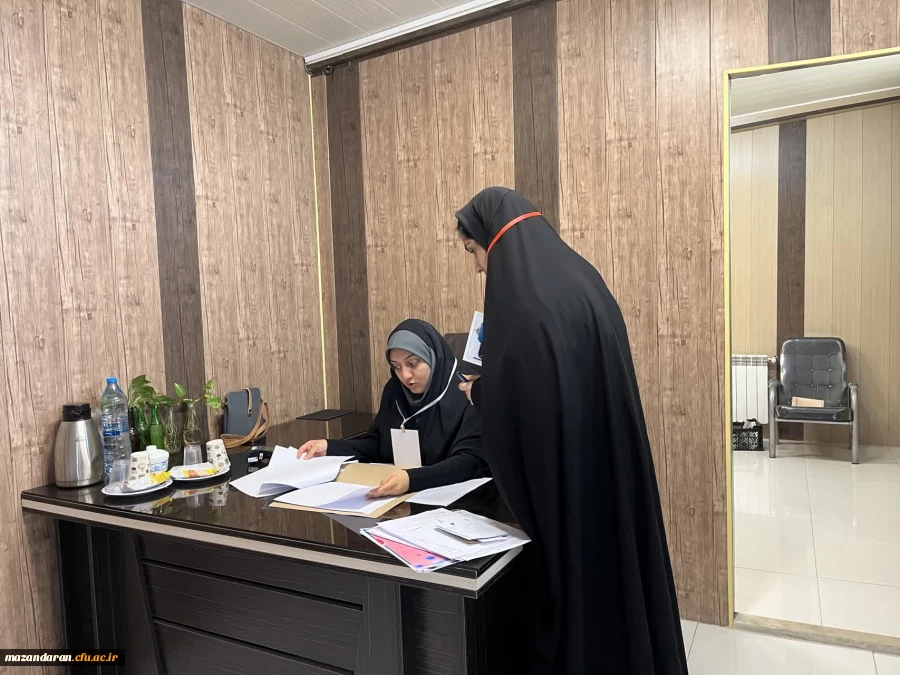 روز اول اجرای ارزیابی تکمیلی  داوطلبان ورود به دانشگاه فرهنگیان و بازدید لطف الله مهدوی از روند مصاحبه و دیدار با اولیا  5