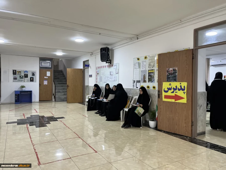 روز اول اجرای ارزیابی تکمیلی  داوطلبان ورود به دانشگاه فرهنگیان و بازدید لطف الله مهدوی از روند مصاحبه و دیدار با اولیا  6